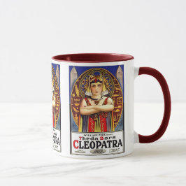 Theda Bara als Cleopatra Vintag Movie Tasse