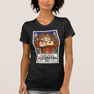 Theda Bara als feiner Vintager Film Kleopatra T-Shirt