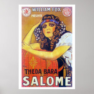 Theda Bara Salome Movie Poster