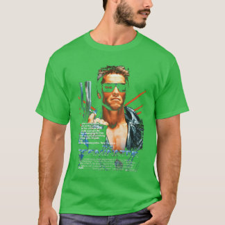 Theerminator Poster Film Retro SciFiimeraveler Ga T-Shirt