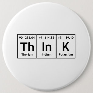 TheInK Periodic Table Element Word Chemistry Symbo Button
