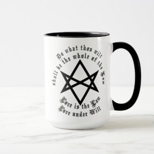 Thelema Kaffee-Tasse Tasse