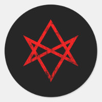 Thelema Symbol Thelemite Unicursal Hexagram Occult