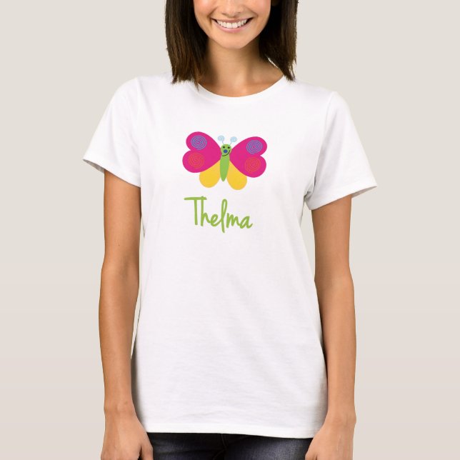 Thelma der Schmetterling T-Shirt (Vorderseite)