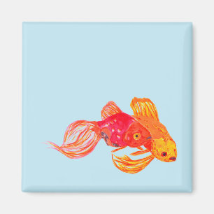 [Thelma und Louise] Aquarell-Druck-Magnet Magnet