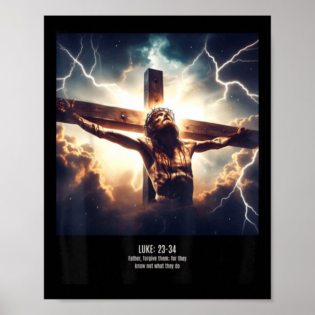 Them Forgive Know Not What Poster (Vorne)