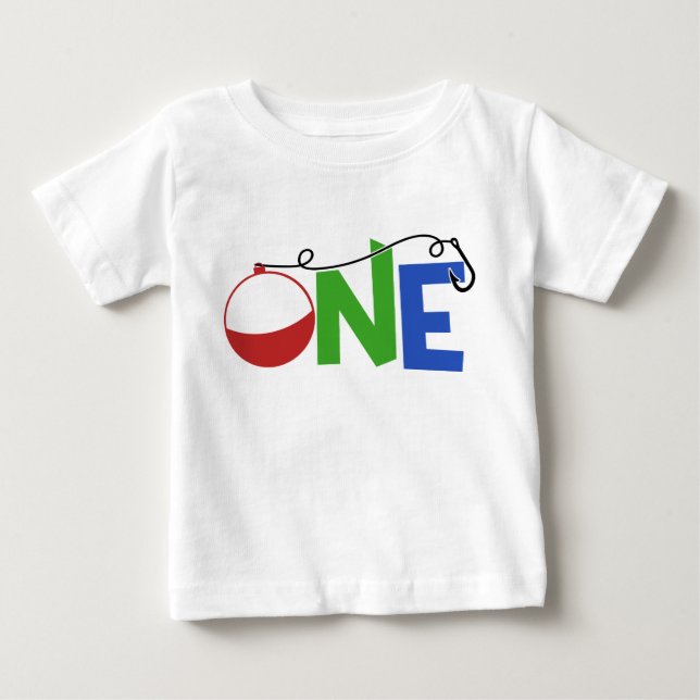 Thema 1. Geburtstag Baby T-shirt (Vorderseite)