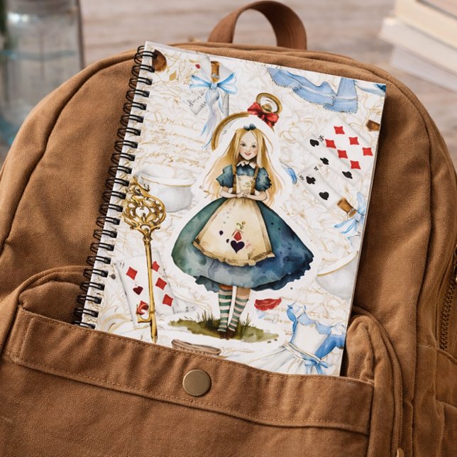 Thema Alice im Wunderland Notizbuch (Von Creator hochgeladen)