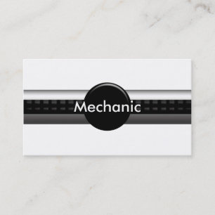 Thema Automechaniker Visitenkarte