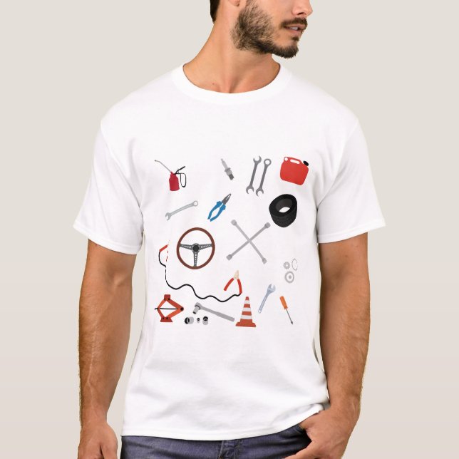 Thema "Automotive-Tools" T-Shirt (Vorderseite)