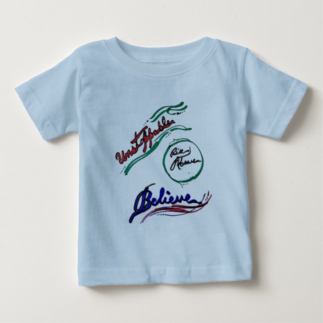 Thema Baby T-shirt (Vorderseite)