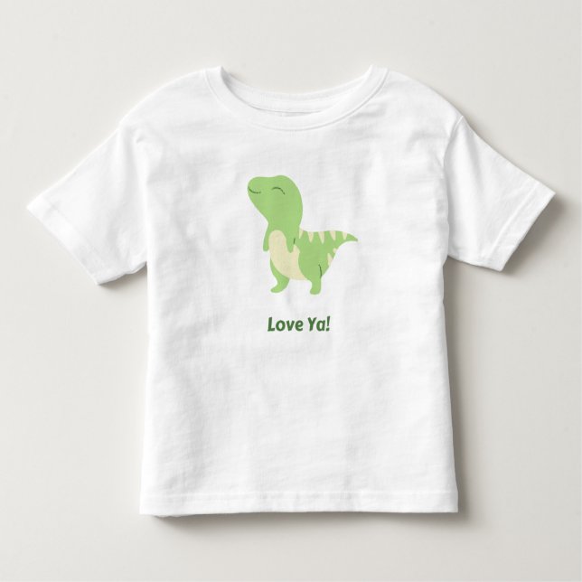Thema Babydrache Kleinkind T-shirt (Vorderseite)