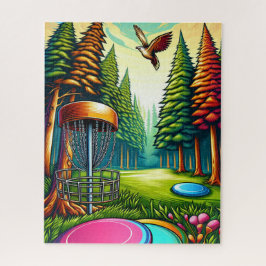 Thema "Disk Golf and Eagle" Puzzle