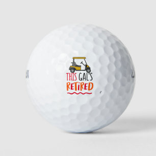 Thema Golfer-Pensionierung Golfball