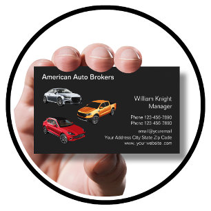 Thema Haushalt Automotive Broker Visitenkarte