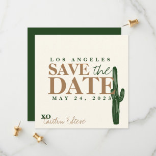 Thema Hochzeitswüste Save The Date