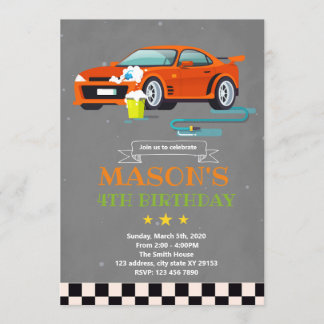 Thema Kinderwäsche Geburtstagsthema Einladung