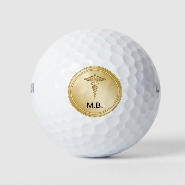 Thema klassische Medizin Golfball (Vorderseite)