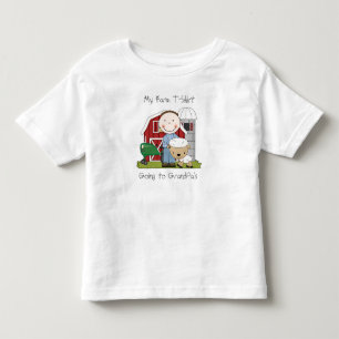 Thema Land Spaß Mein landwirtschaftlicher T - Shir Kleinkind T-shirt