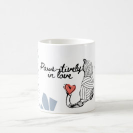 Thema Liebe und Katzenthemen Tasse