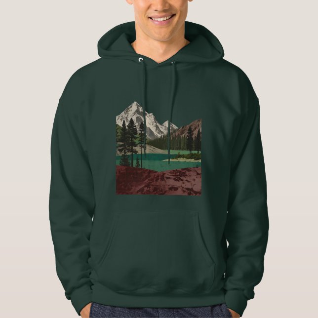 Thema Natur Hoodie (Vorderseite)