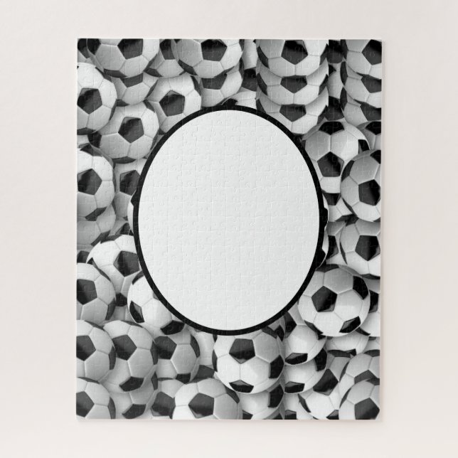 Thema personalisiert Football-Fußball Puzzle (Vertikal)