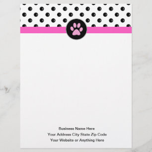 Thema Pet Care Trendly Letterhead Briefbogen