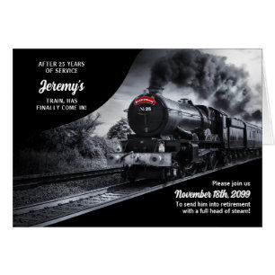 Thema "Ruhestand Party Eisenbahn - Verkehr 25 Jahr