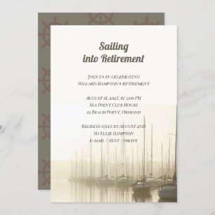 Thema "Segelrente" Einladung