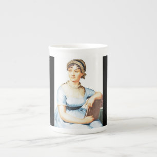 Thema-Tee-Party-China-Tasse Janes Austen Prozellantasse