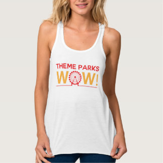 Theme Parks Wow! Tank Top Wow!