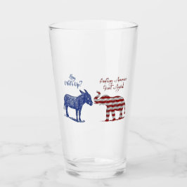 Theme Pro Republikaner Trump 2024 Glas