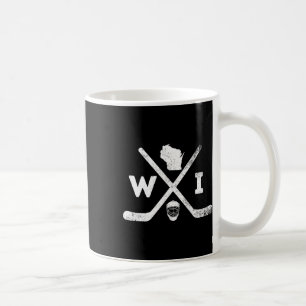 Theme-Team Staat Wisconsin Hockey Kaffeetasse