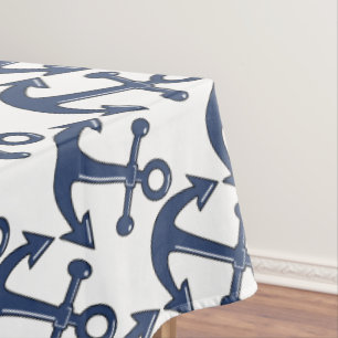 Theme-Theme für Nautical Anchor Tischdecke