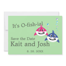 Theme Wedding Fish Funny Hai speichern Datum