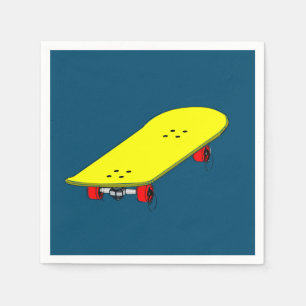 Themed Geburtstags-Party des Skateboard Serviette
