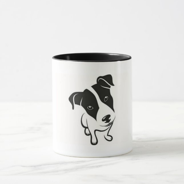 Themed Kaffee-Tasse Jack-Russells Tasse (Zentrum)