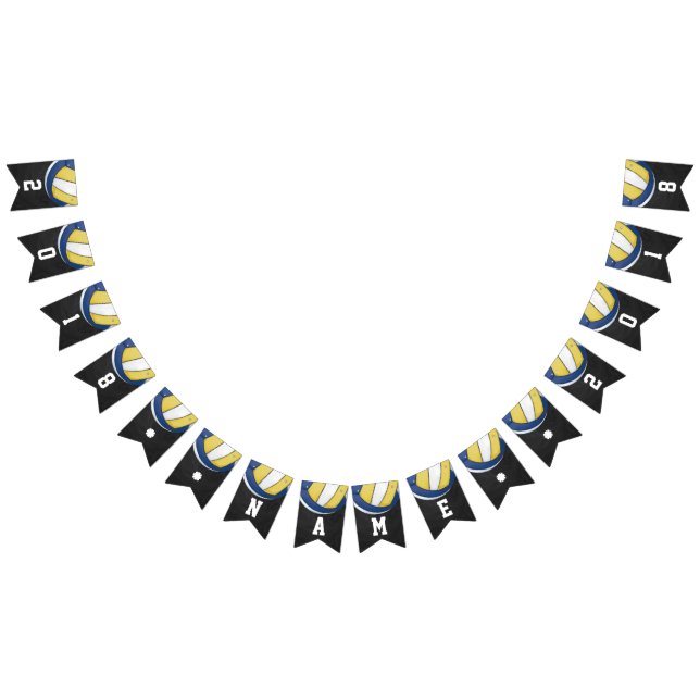 Themed Party-Flagge des Volleyball-04of12 Wimpelkette (Alle)