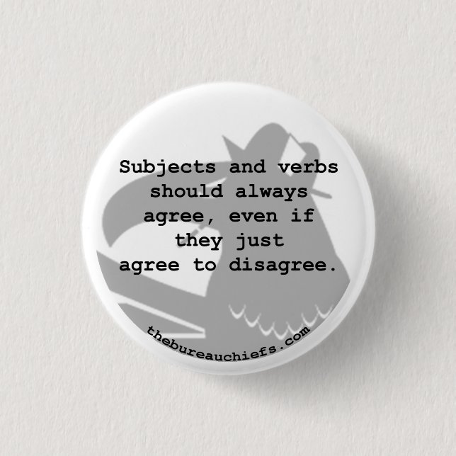 Themen und Knopf der Verb-1,25" Button (Vorderseite)