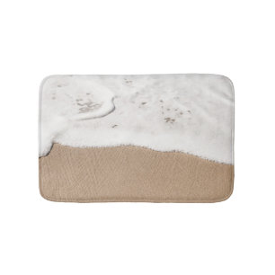 Themenorientierte Badmatte des Strandes Badematte