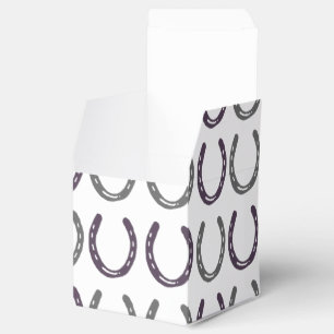 Themenorientiertes Reiterpferd beschuht Muster Geschenkschachtel