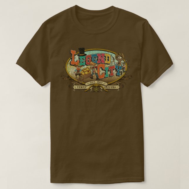 Themenpark Legend Stadt Arizona 1963 T-Shirt (Design vorne)