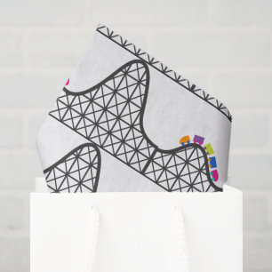 Themenpark Untersetzer Party Seidenpapier