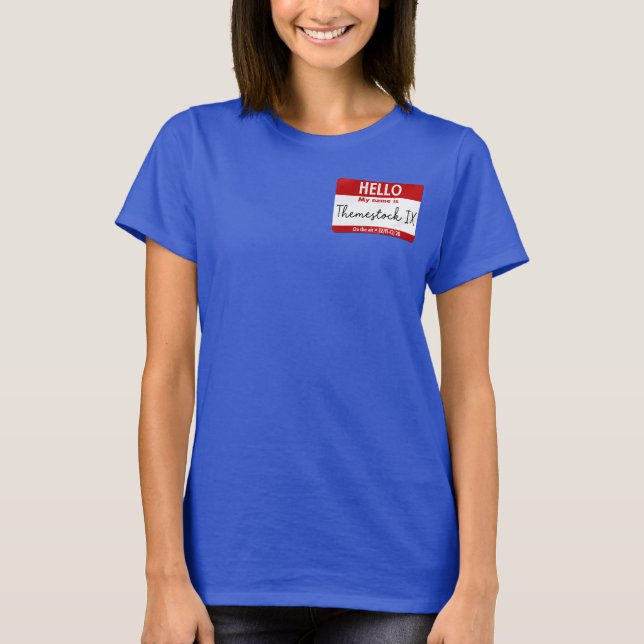 Themenstock IX T - Shirt (Vorderseite)
