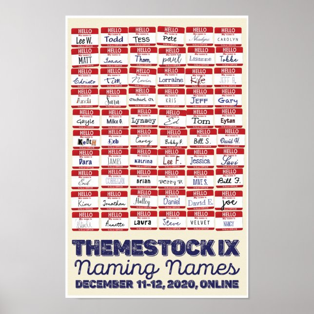 Themestock IX-Poster Poster (Vorne)