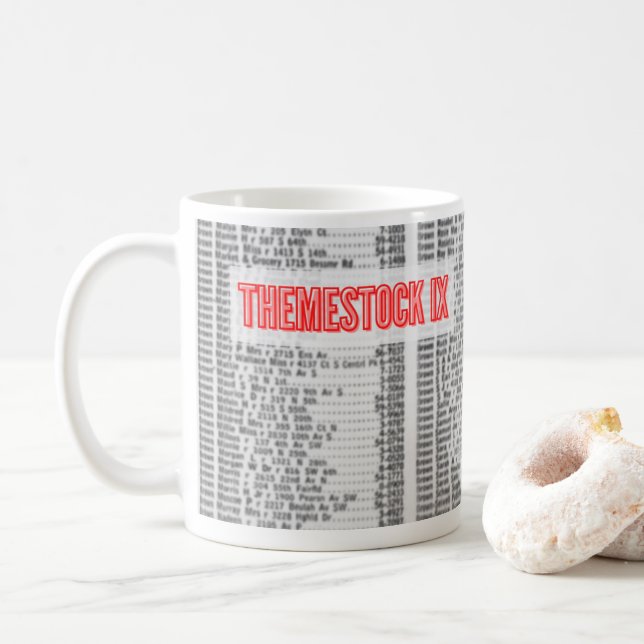 Themestock IX Tasse #2 (Mit Donut)