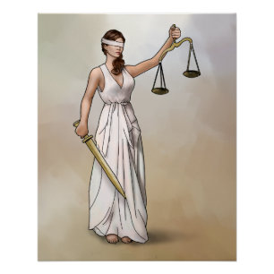 Themis - Dame Justice Poster