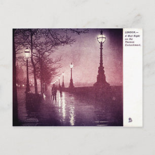 Themse London Postkarte