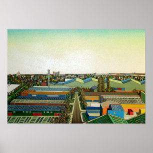 Themse-Zugangs-Winter Poster