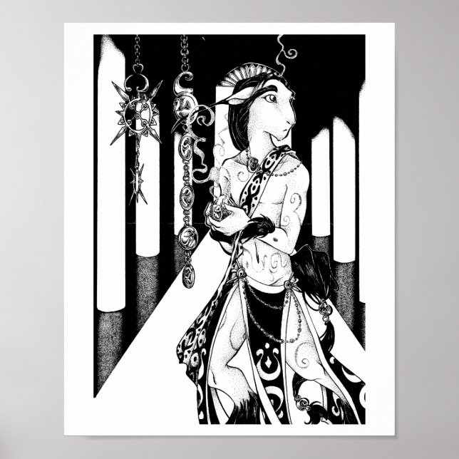 Thenet im Tempel Poster (Vorne)